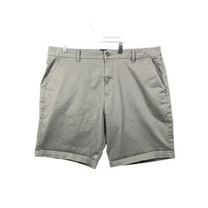 Gap Men's Stretch Chino Shorts Gray Size 38 Casual Outdoors Beach